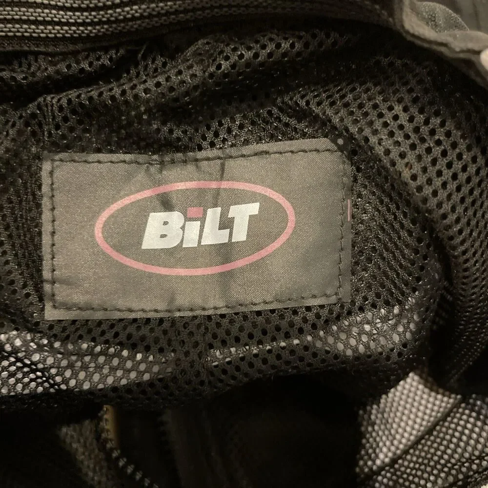 Bilt Racing Motocross Hip Armor White Black Youth Pants Size 28